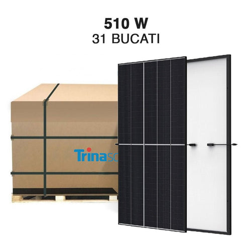 Palet panouri fotovoltaice Trina Solar 510 W monocristaline Vertex TSM - DE18M.08(II) (31 bucati) - Giaul